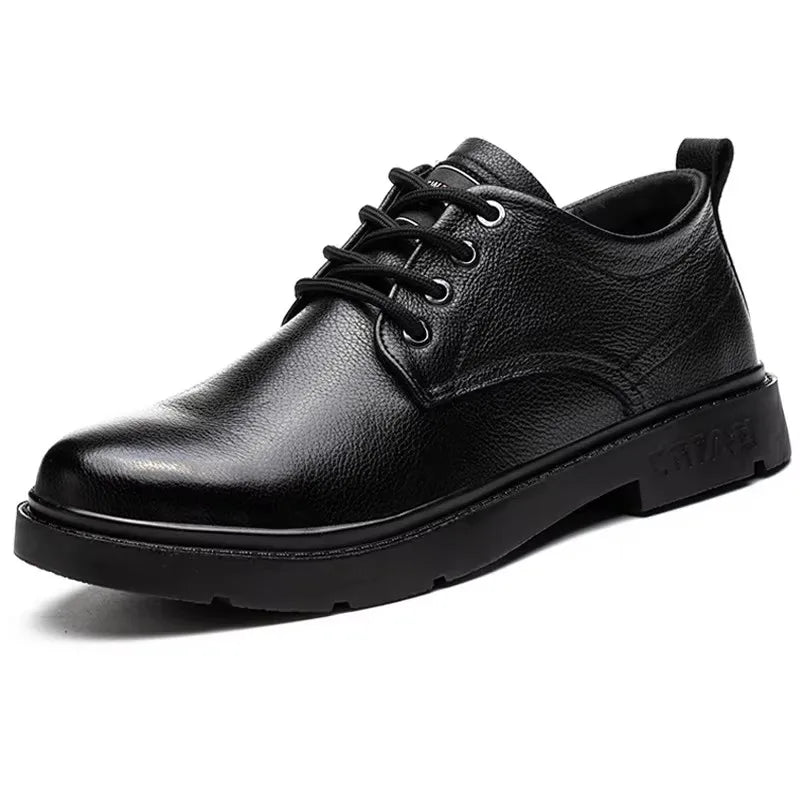 Chaussures à Coque Homme Cuir Véritable – Sécurité Classique