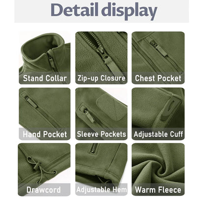 Veste Polaire Homme TACVASEN – Outdoor & Randonnée - BLACKBEARD OUTDOOR INDUSTRIES