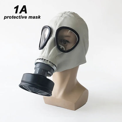 Masque à Gaz 1A Respirat – Masque Respiratoire en Caoutchouc Naturel Haute Qualité, Modèle Z-B-R2V - BLACKBEARD OUTDOOR INDUSTRIES