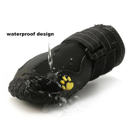 Chaussures Chien Imperméables – Bottines Antidérapantes Hiver & Été, Lot de 4 - BLACKBEARD OUTDOOR INDUSTRIES