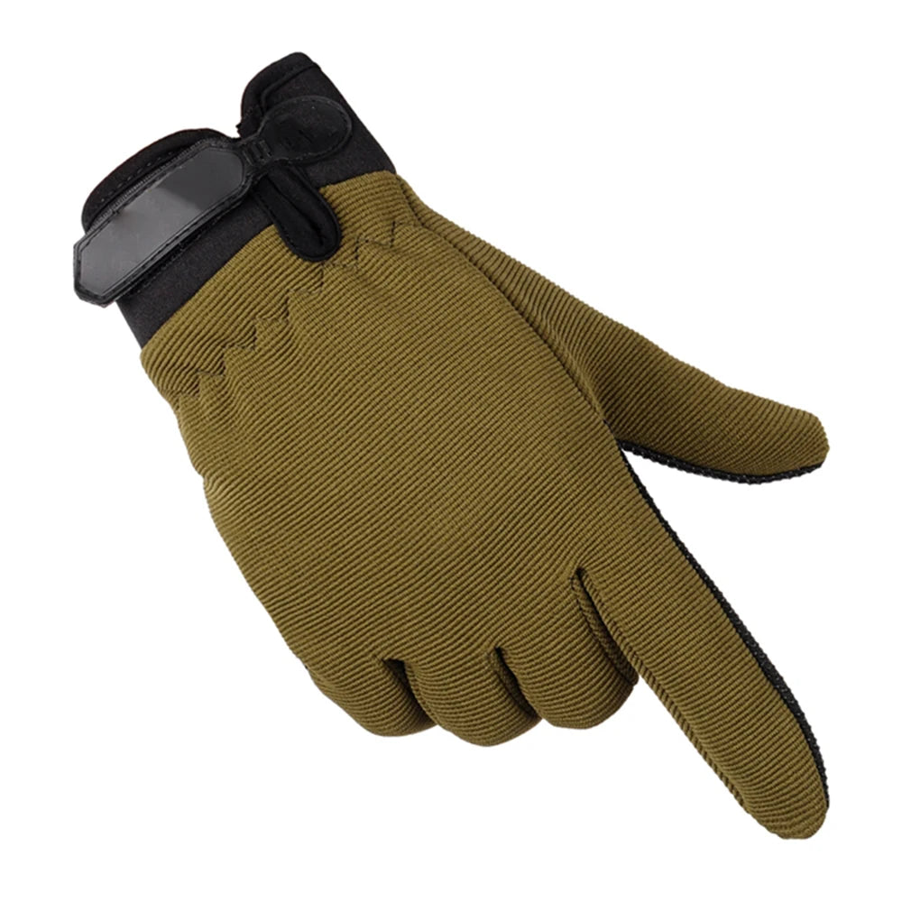 Gants Tactiques Légers & Respirants – Doigts Complets ou Demi-Doigts | Chasse, Airsoft, Cyclisme
