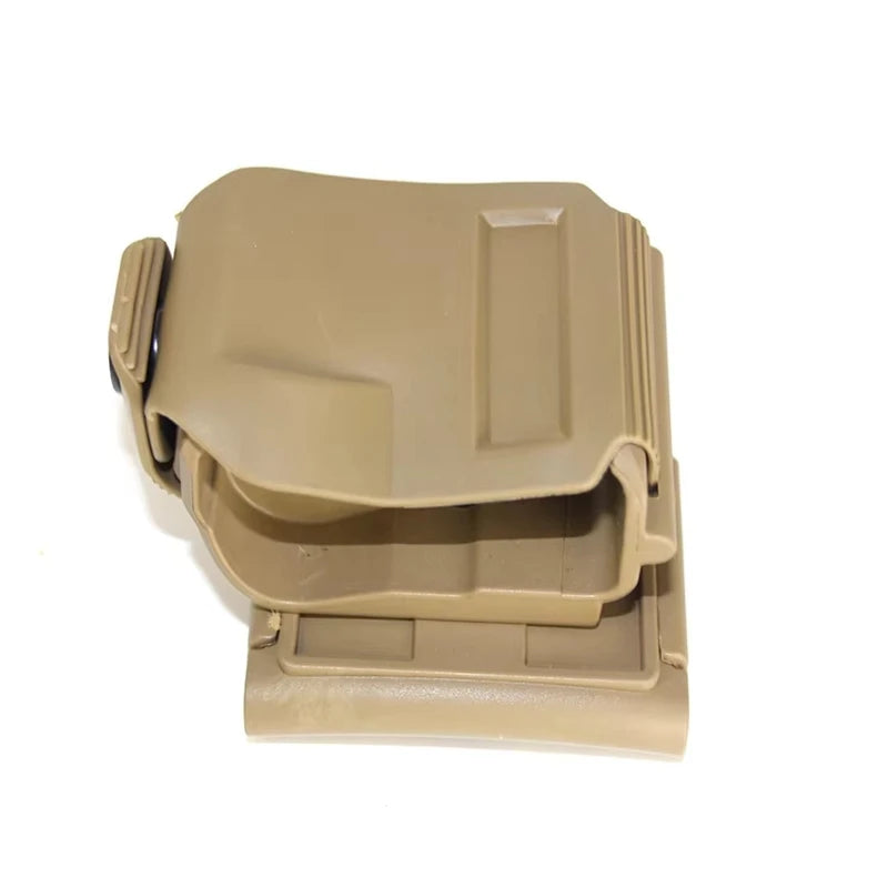 Holster Tactique Ceinture Nylon – Compatible Glock 17/19/22/23, Rotation 360°, Main Droite