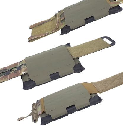Paire de Poches Latérales MOLLE Ajustables pour Gilet Tactique – Poche de Plaque Latérale JPC, FCPC, FCSK avec Panneau d’Insertion - BLACKBEARD OUTDOOR INDUSTRIES