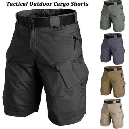 Short Cargo Tactique Homme Été — Randonnée, Camping, Urbain, Multi-Poches, Grande Taille, Imperméable - BLACKBEARD OUTDOOR INDUSTRIES