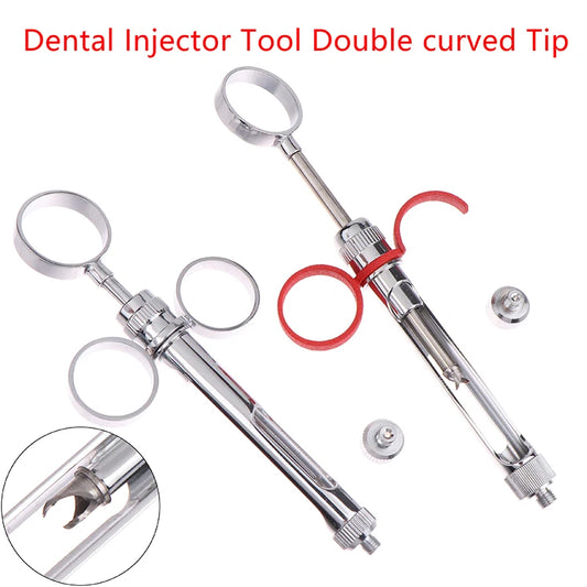 Seringue Dentaire Intraligamentaire Acier Inoxydable 1,8 ml – Style Stylo Aspirante – Instrument Chirurgical Dentiste