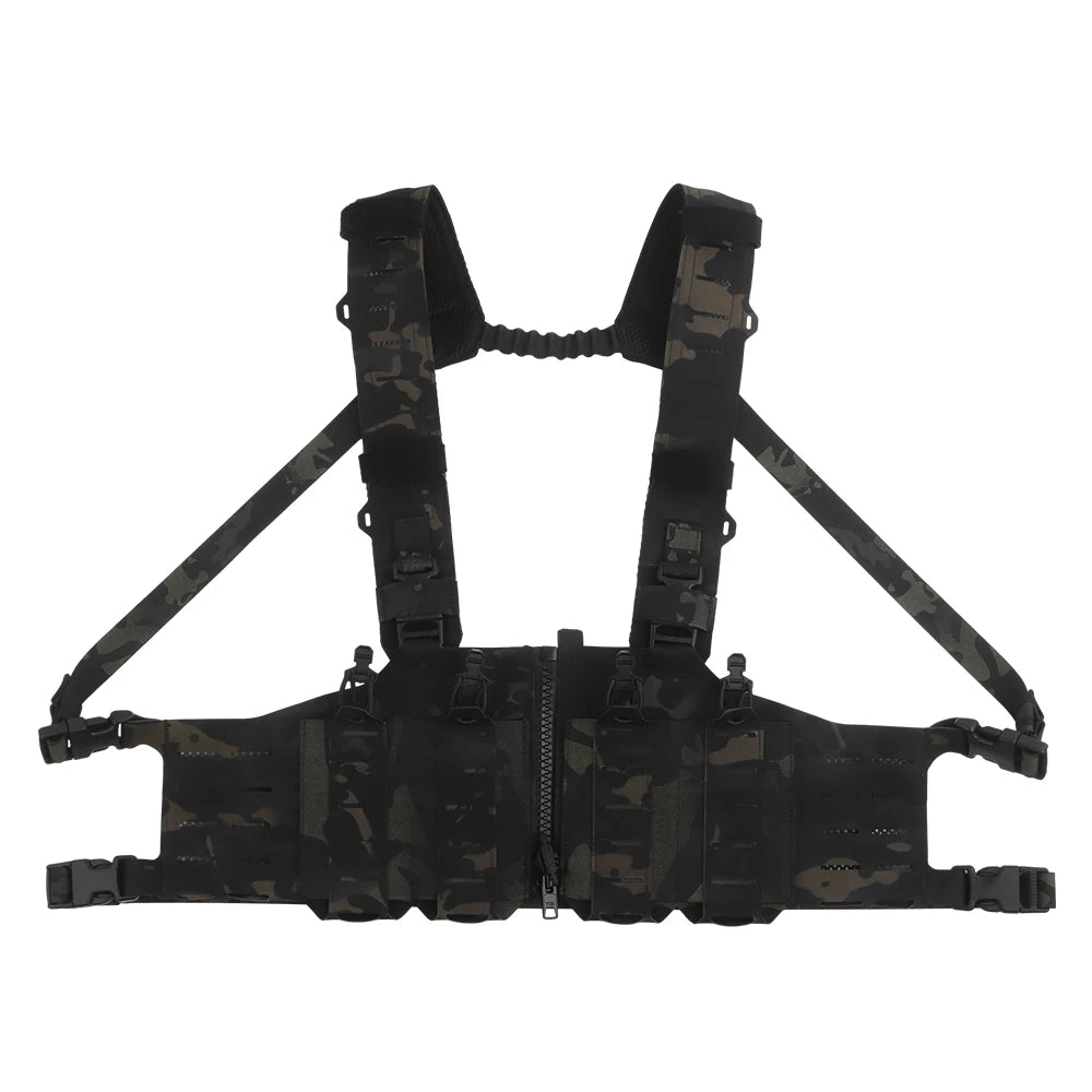 Chest rig tactique MOLLE VE-96 en Cordura – Léger et réglable