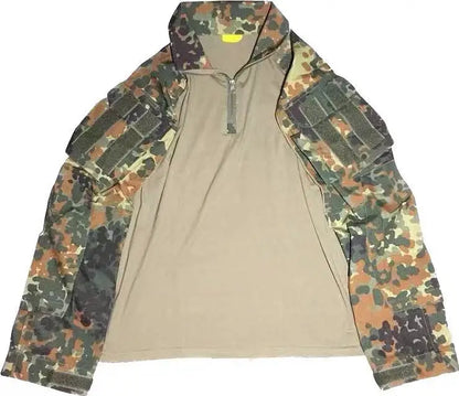Ensemble Tactique GSG9 Camouflage Flecktarn GEN3 – Tenue Complète d’Entraînement Combat pour Forces Spéciales (Chemise + Pantalon à Manches Longues) - BLACKBEARD OUTDOOR INDUSTRIES