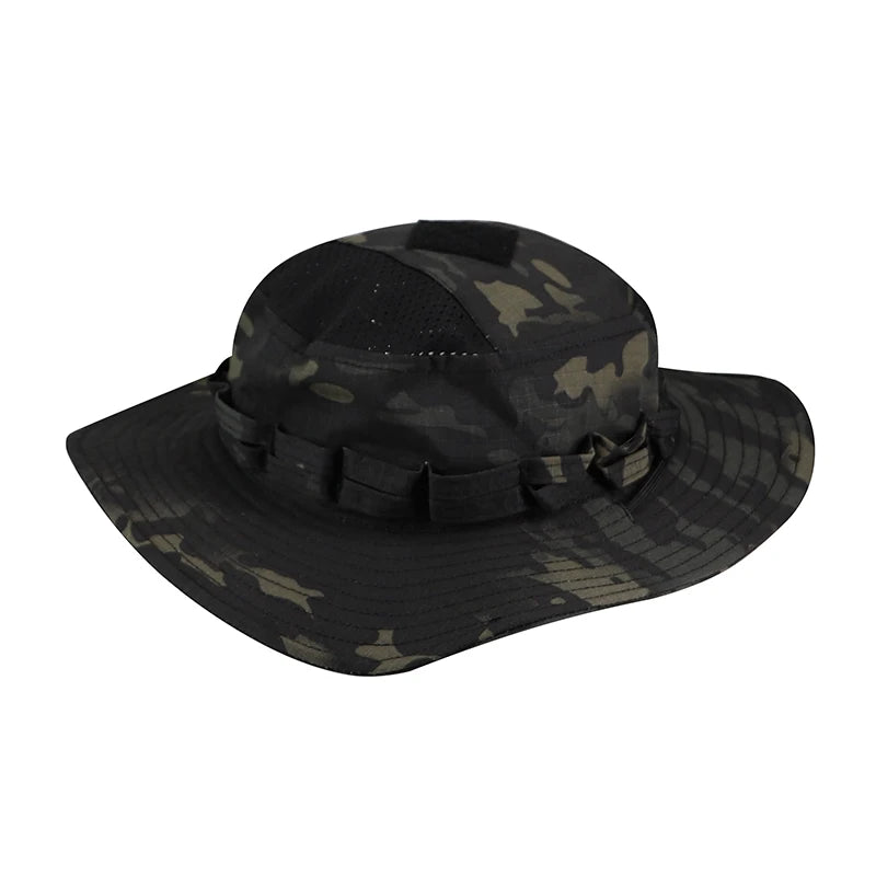 Chapeau Tactique Camo Unisexe – Casquette de Pêche, Randonnée et Soleil - BLACKBEARD OUTDOOR INDUSTRIES