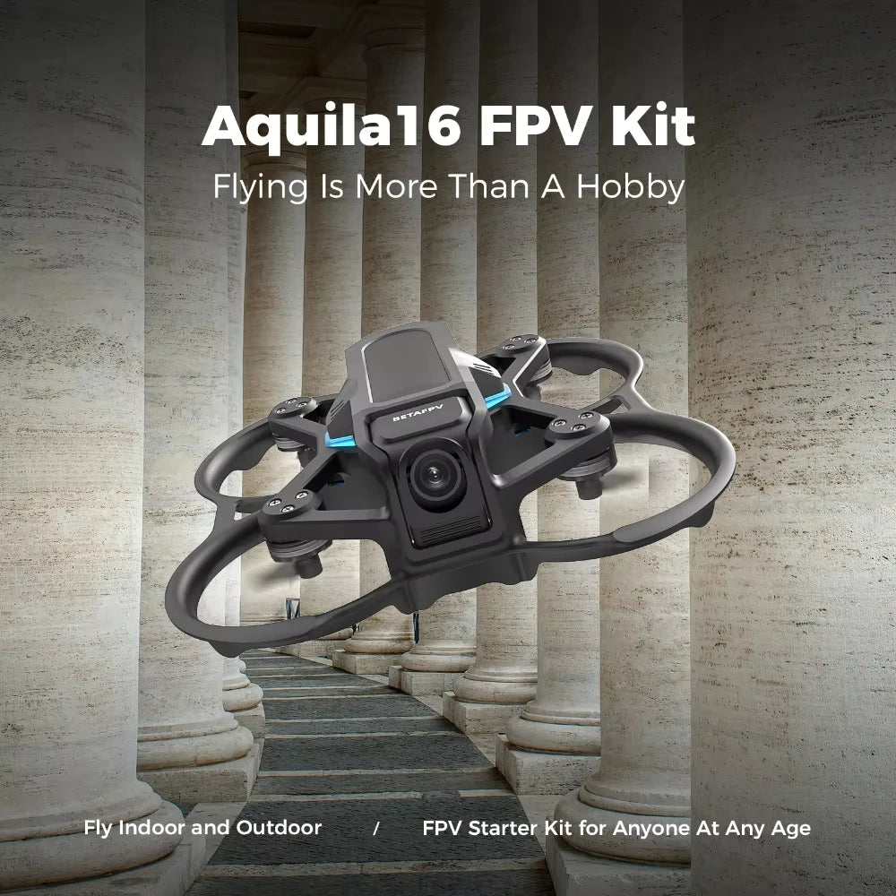 BETAFPV Aquila16 – Kit FPV Complet Débutant | Lunettes VR03 | ELRS 3.0 | 8 min - BLACKBEARD OUTDOOR INDUSTRIES