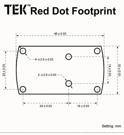 Adaptateur Universel pour Viseur Red Dot Airsoft M2/M4 – Montage sur Pistolet pour Accessoires Tactiques et de Chasse - BLACKBEARD OUTDOOR INDUSTRIES