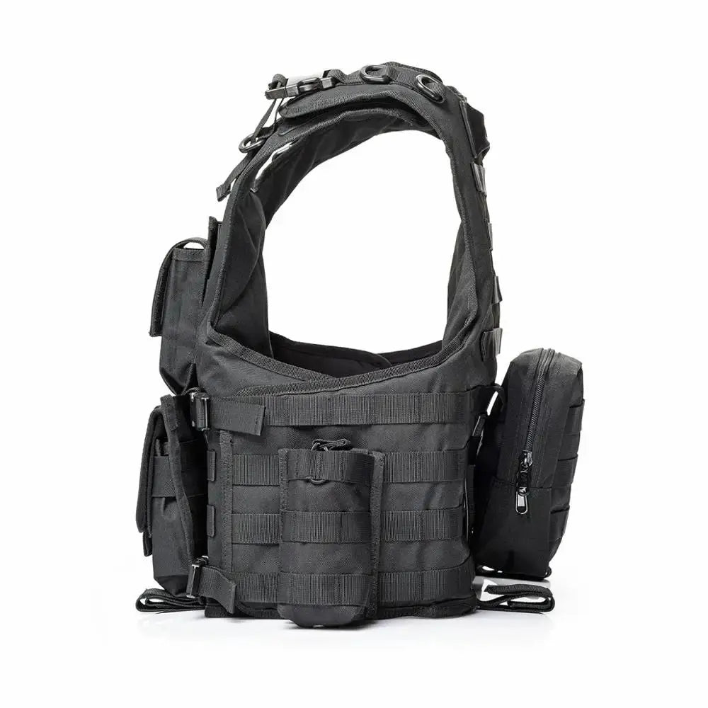 Gilet Tactique Porte-Plaque YAKEDA E88005 – Usage Professionnel & Airsoft Ma boutique