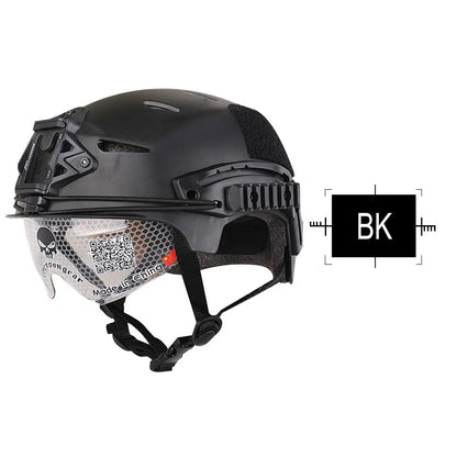 Casque type bump pour airsoft, réglable 58–64 cm
