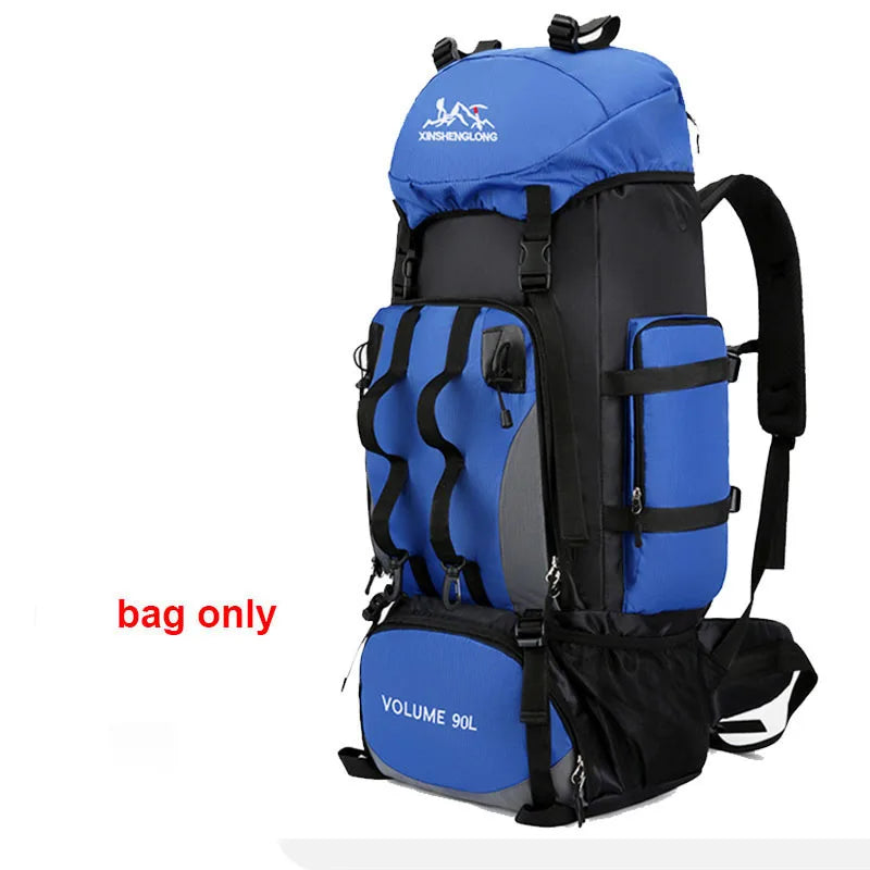 Sac à Dos de Randonnée Étanche 90L – Grand Volume pour Camping, Trekking, Voyage - BLACKBEARD OUTDOOR INDUSTRIES