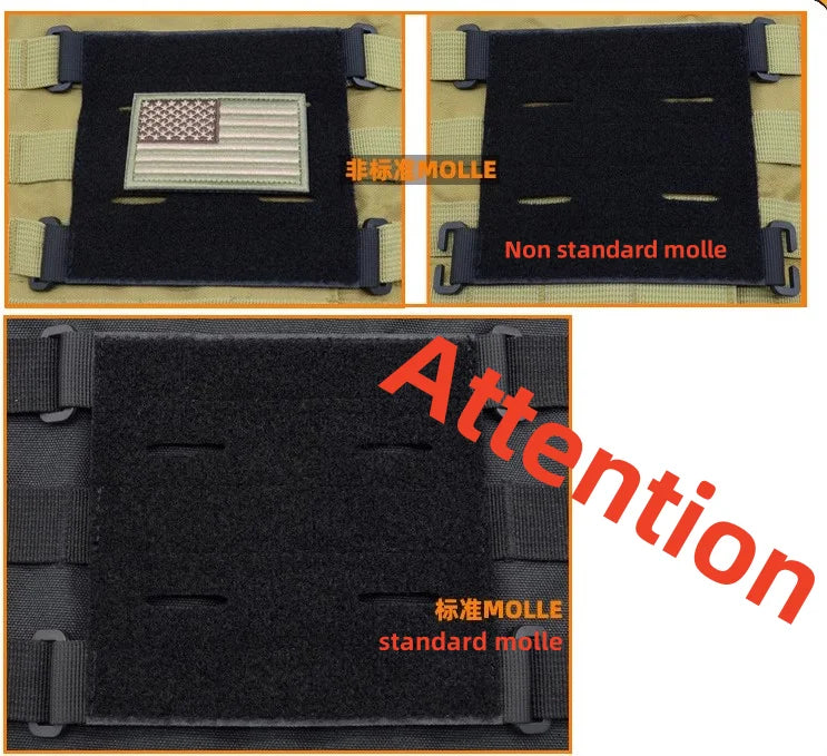 Nylon Tactical Patches Board – Support MOLLE Multi-Usage pour Patchs - BLACKBEARD OUTDOOR INDUSTRIES