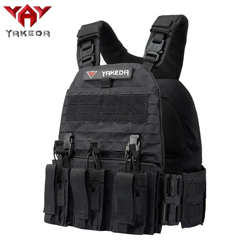 Gilet tactique MOLLE à dégagement rapide en nylon