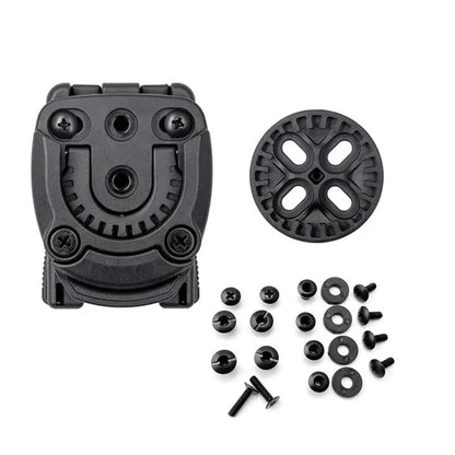Système de Montage Rapide Tek-Mount MINI CNC Personnalisé pour Étui, Clip de Ceinture, et Équipement Tek-Lok BLACKBEARD OUTDOOR INDUSTRIES