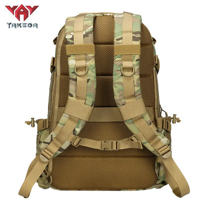 Sac à dos tactique camouflage en nylon pour randonnée