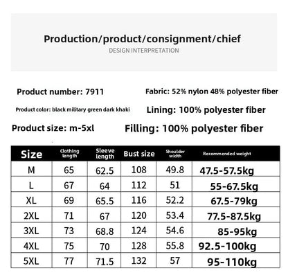 Men's Casual Thickened Cotton Jacket Removable Fur Collar Autumn Winter Warm Stand Collar Looseness Style Chinese Origin BLACKBEARD OUTDOOR INDUSTRIES