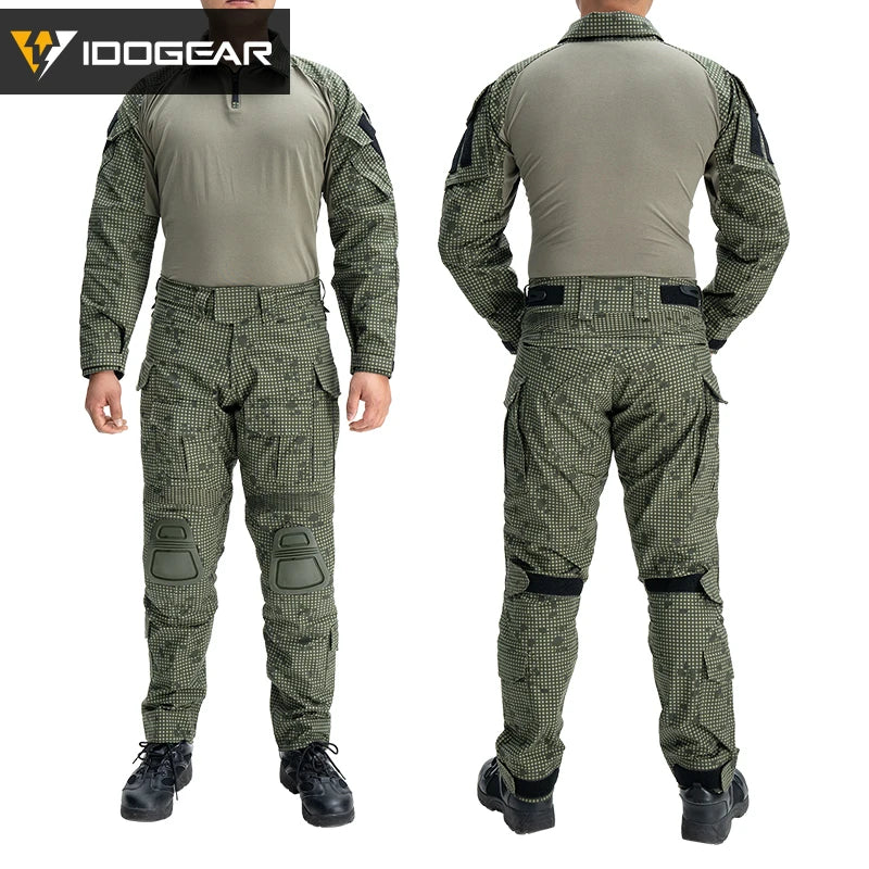 Uniforme Tactique IDOGEAR Gen3 Combat BDU avec Protections Coudes et Genoux - BLACKBEARD OUTDOOR INDUSTRIES