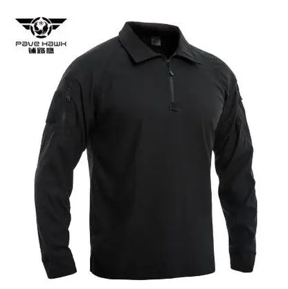 T-shirt tactique homme Pave Hawk PLY79 à manches longues