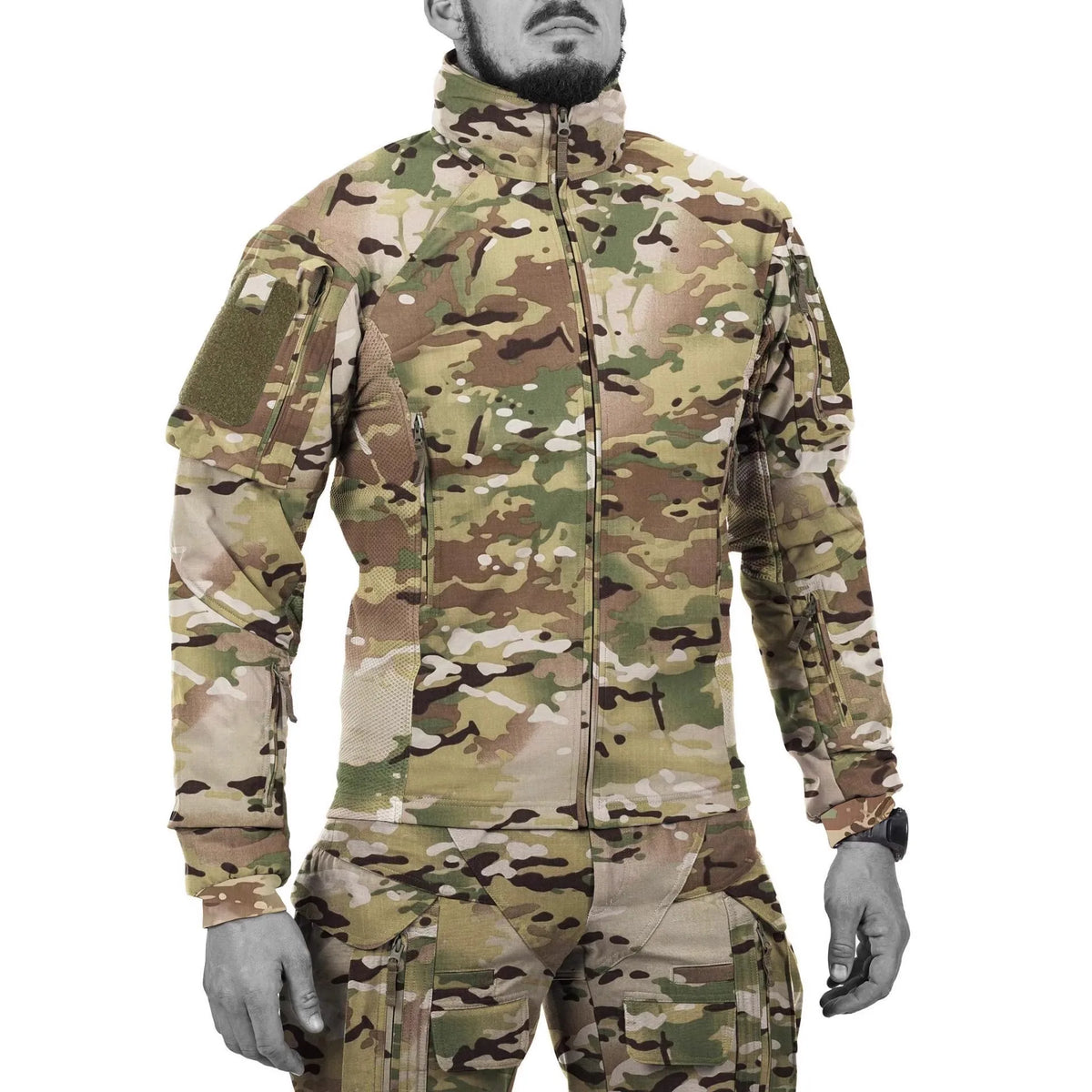 Veste Softshell Tactique Camouflage Delta - Imperméable et Respirante