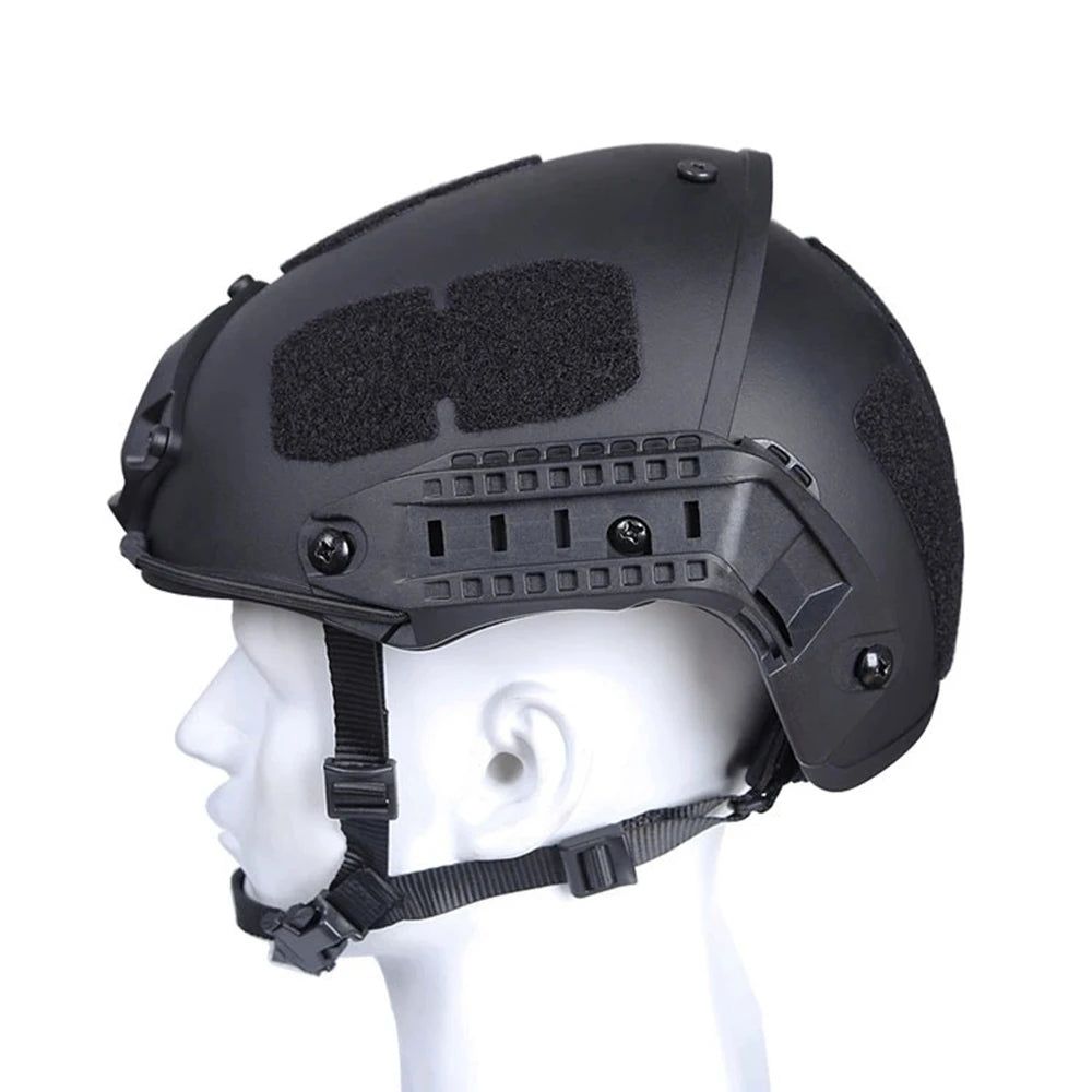 Casque tactique style AirFrame airsoft high cut ABS - BLACKBEARD OUTDOOR INDUSTRIES