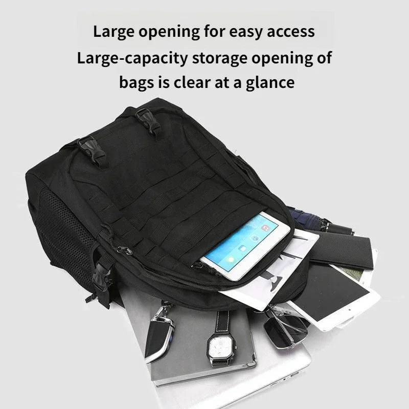 Sac à Dos de Voyage et Camping pour Homme – Grande Capacité, Nylon Résistant, Idéal Randonnée, Chasse et Trekking - BLACKBEARD OUTDOOR INDUSTRIES