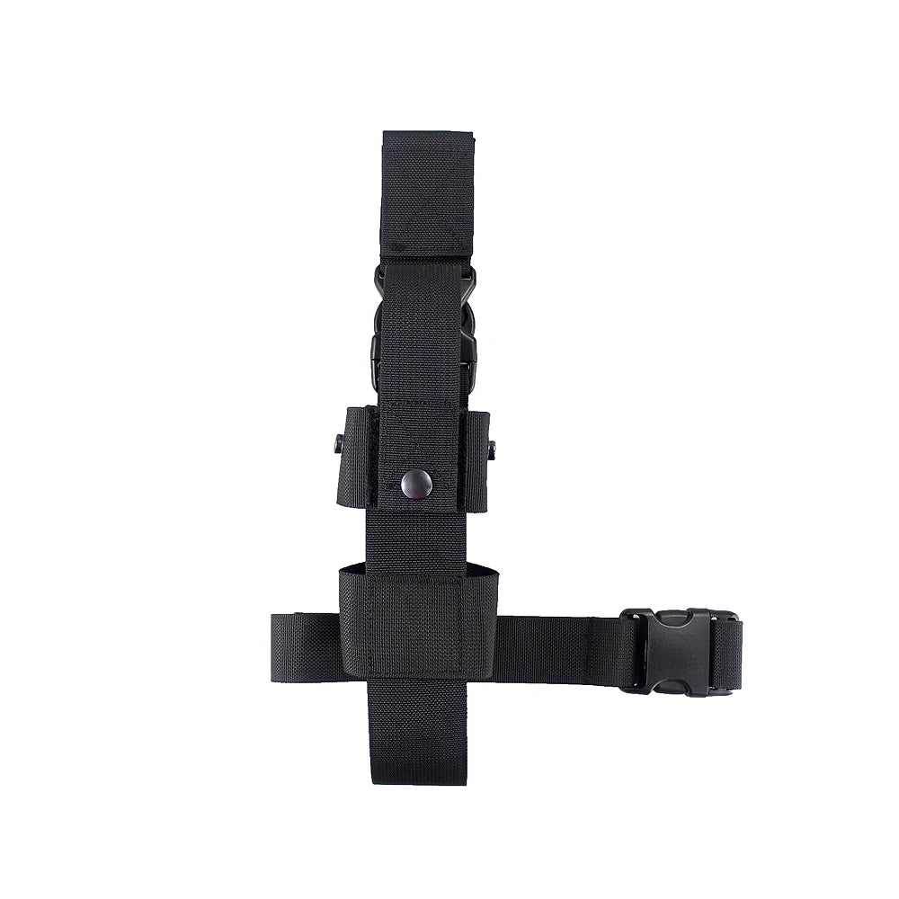 Holster Cuisse Drop Leg MK9 – Spray Poivre, Gourde, Couteau | Open Top | Main Droite/Gauche | 3 Coloris - BLACKBEARD OUTDOOR INDUSTRIES