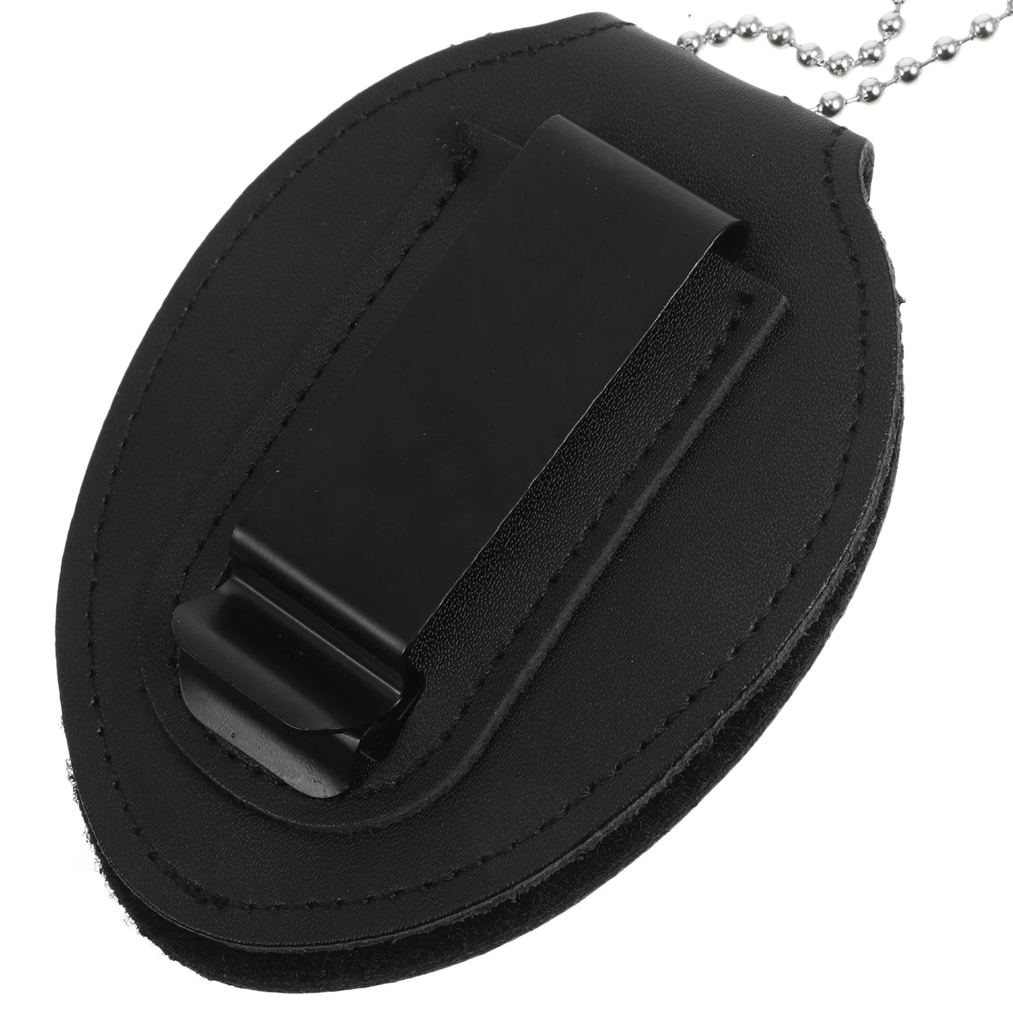 Porte-Badge Rigide PU Clip Métal – Protection Carte ID Sécurité, Police, Pro - BLACKBEARD OUTDOOR INDUSTRIES