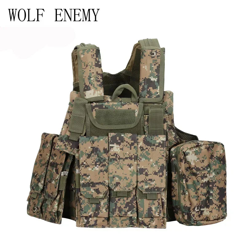 gilet tactique CIRAS WOLF ENEMY 1000D - BLACKBEARD OUTDOOR INDUSTRIES
