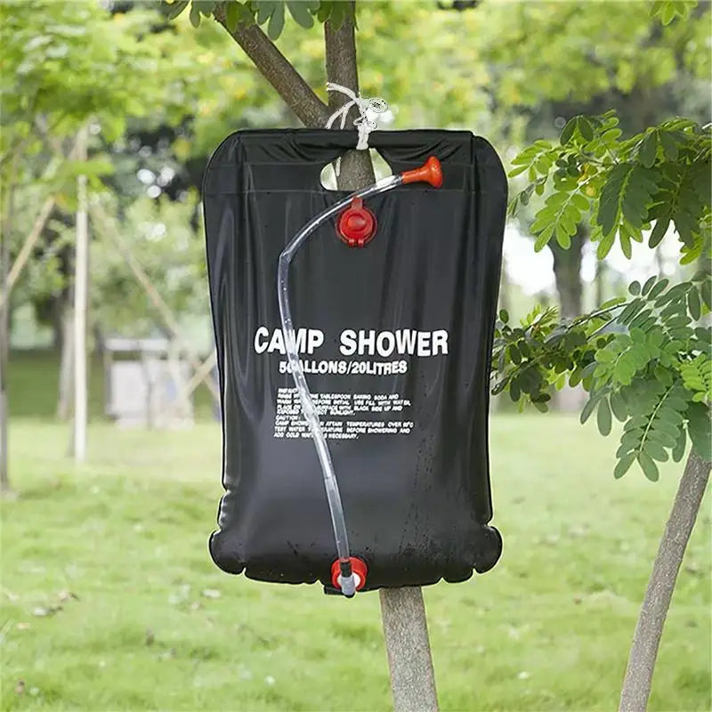Sac de Douche Solaire 20L – Portable, Pliable, Camping & Randonnée