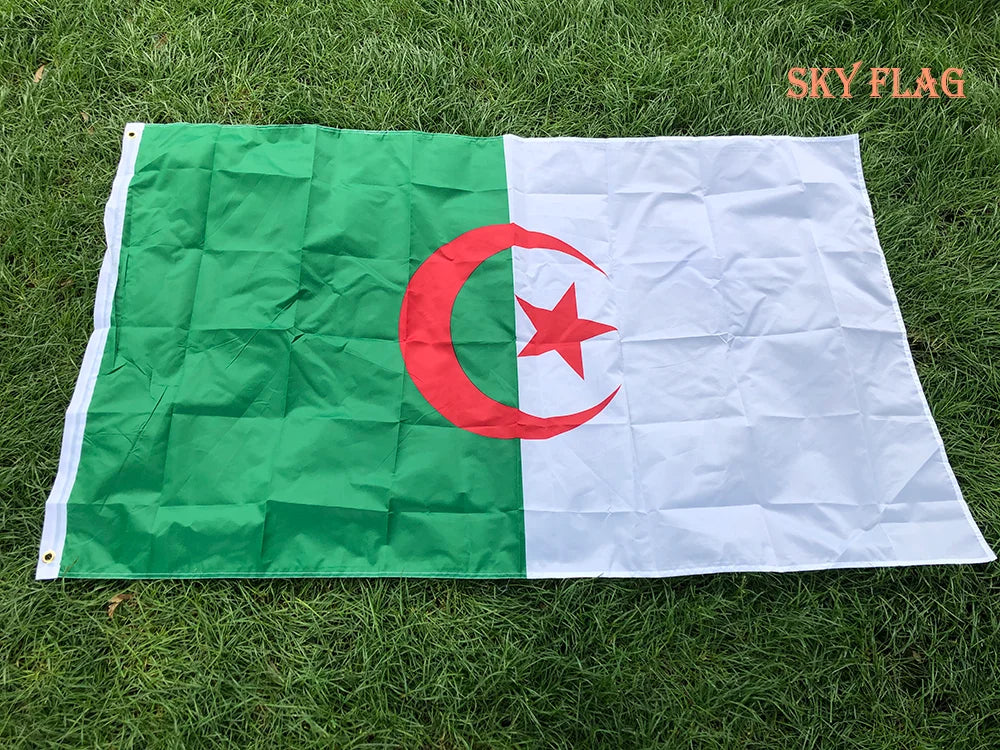 Drapeau de l'Algérie - 90x150 cm BLACKBEARD OUTDOOR INDUSTRIES