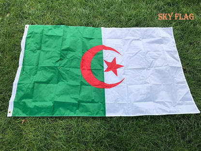Drapeau de l'Algérie - 90x150 cm BLACKBEARD OUTDOOR INDUSTRIES