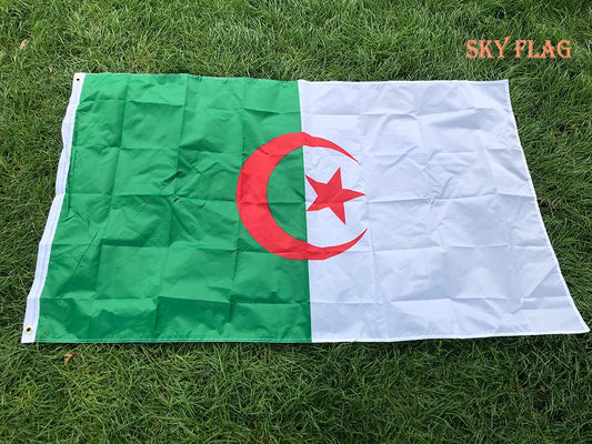 Drapeau de l'Algérie - 90x150 cm BLACKBEARD OUTDOOR INDUSTRIES