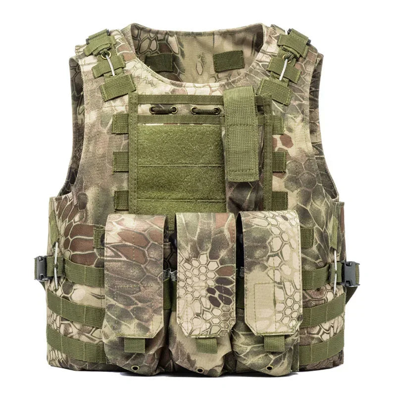 Gilet porte-plaques tactique MOLLE WOLF ENEMY