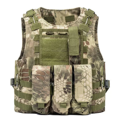 Gilet porte-plaques tactique MOLLE WOLF ENEMY
