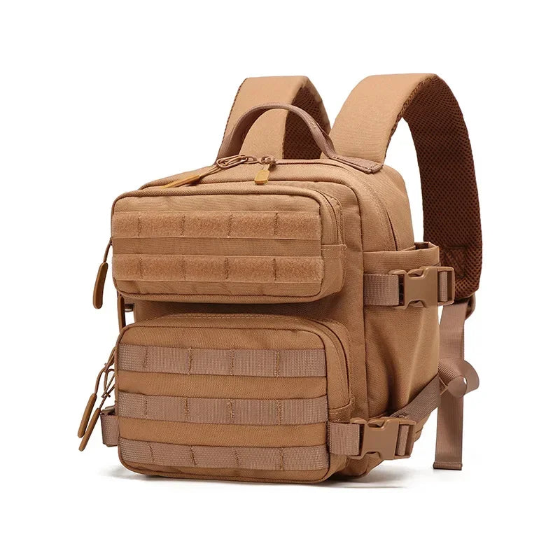 Mini sac à dos tactique femme 9 L avec porte-bouteille