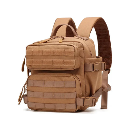 Mini sac à dos tactique femme 9 L avec porte-bouteille
