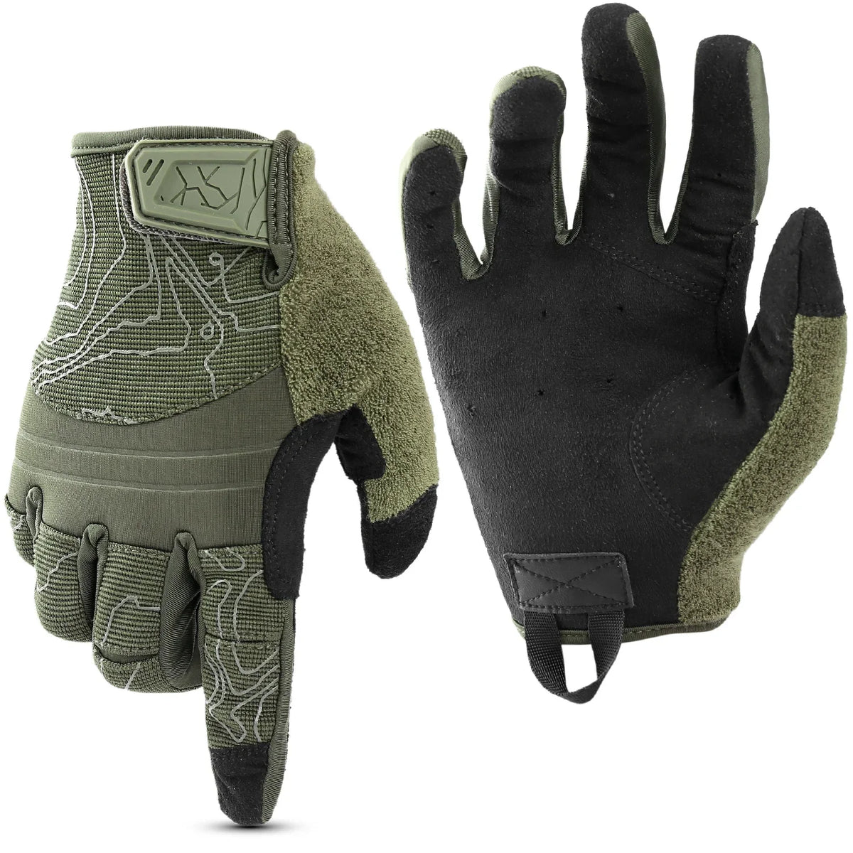 Gants Tactiques Respirants Doigts Complets - Compatibles Écran Tactile