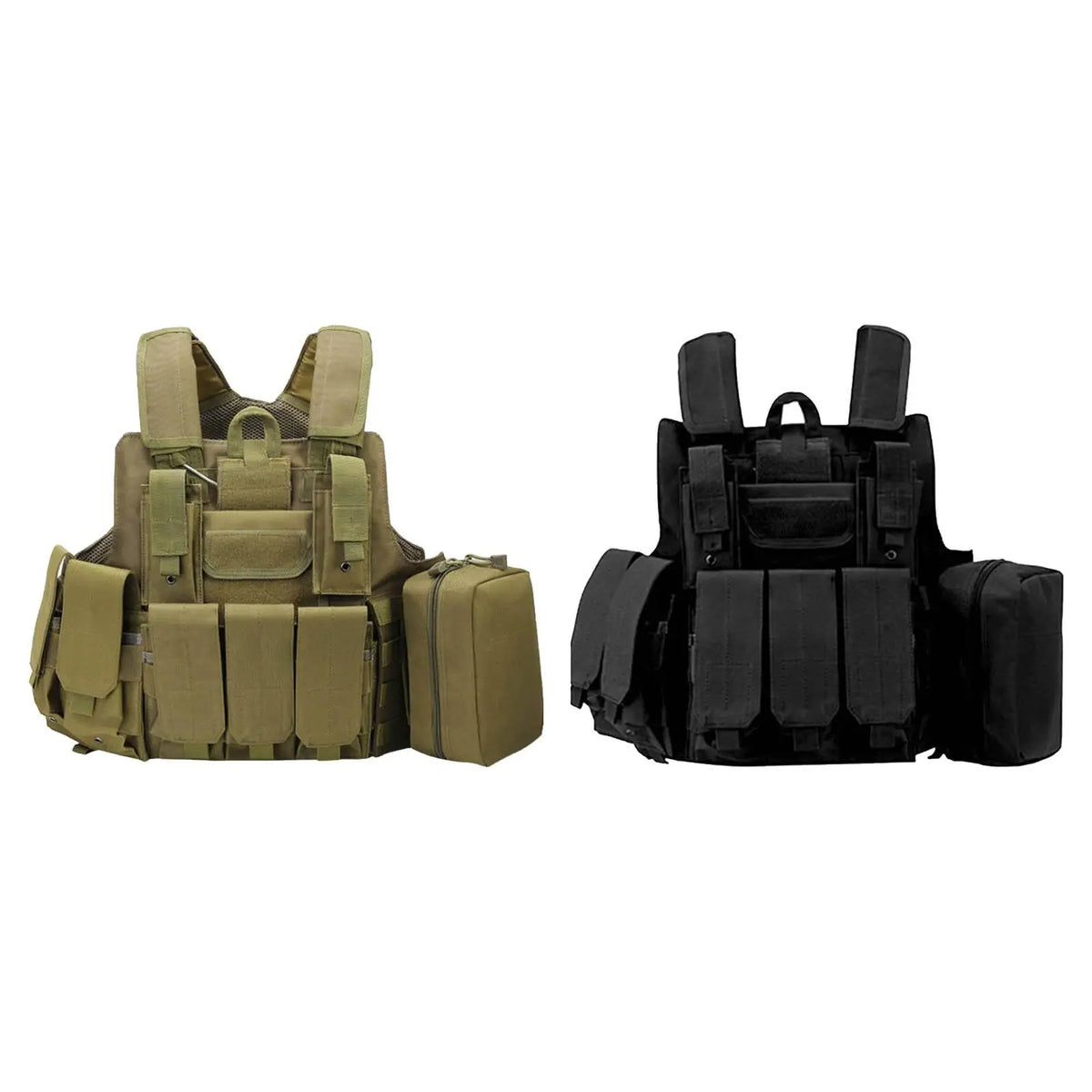 Gilet tactique d'entraînement réglable à ouverture rapide