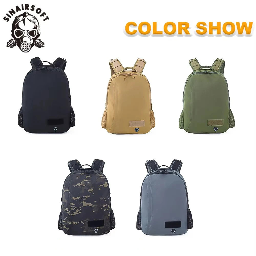 Sac à dos convertible en gilet tactique porte-plaques