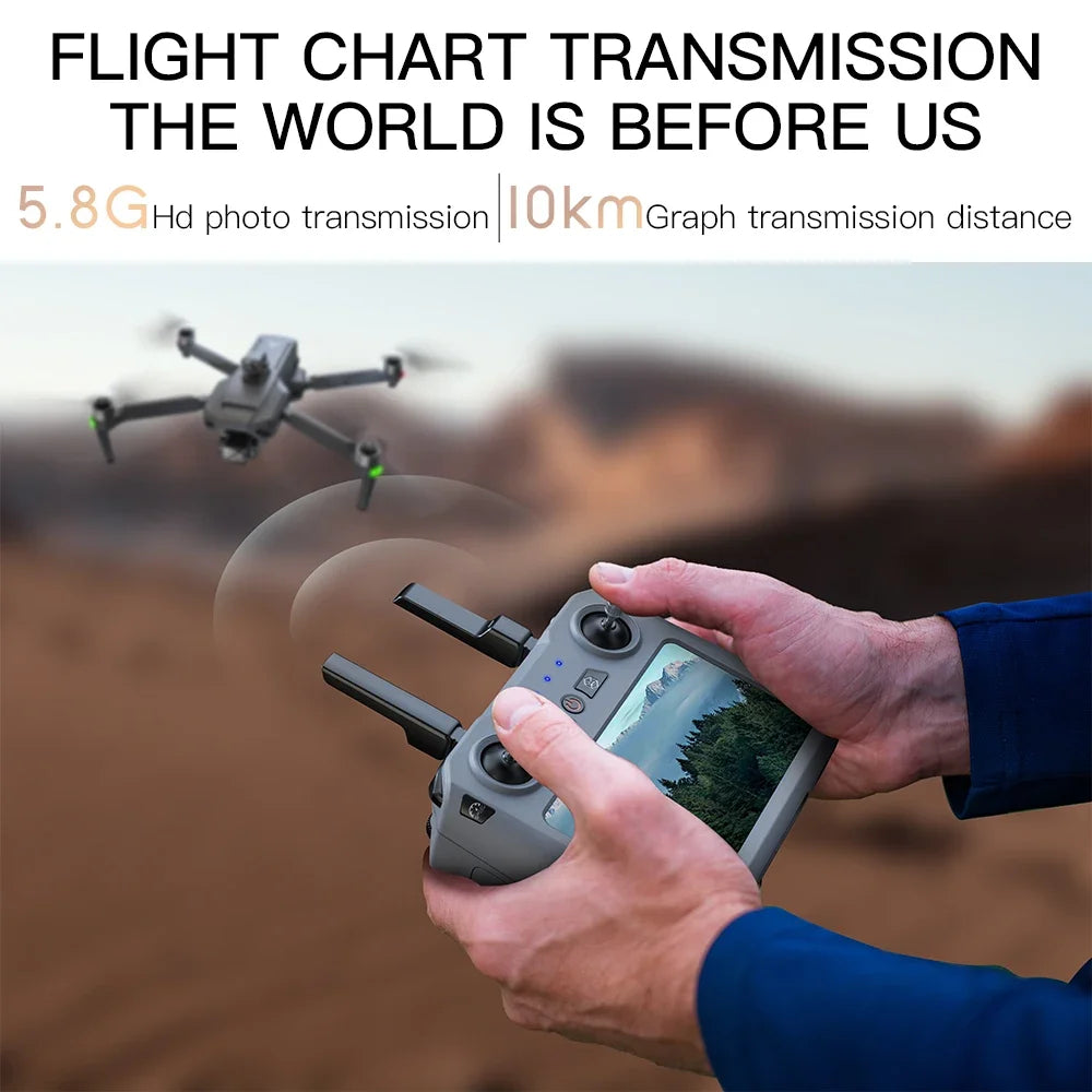 Teeggi SG909 MAX – Drone GPS 4K | 360° | Gimbal 3 Axes | Portée 6 km | +30 min - BLACKBEARD OUTDOOR INDUSTRIES