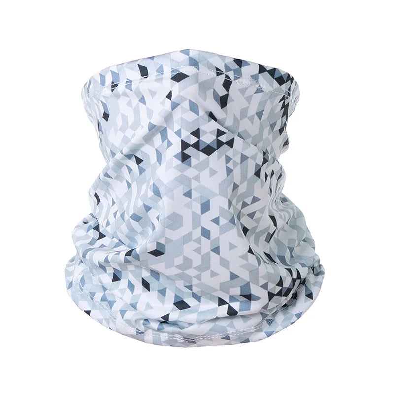 Cache-cou en Soie Glacée avec Protection UV – Tube Respirant pour Activités Extérieures, Idéal pour Randonnée, Cyclisme, Ski et Sports de Plein Air - BLACKBEARD OUTDOOR INDUSTRIES