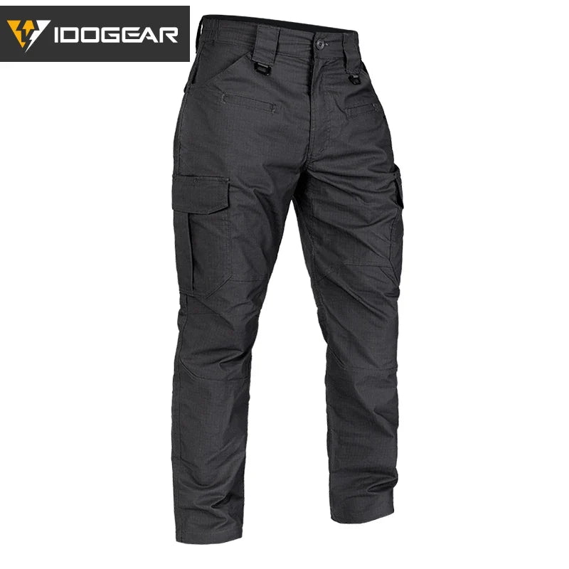 IDOGEAR BSR Flex Tactical Pants Homme — Pantalon Cargo Léger et Extensible Outdoor - BLACKBEARD OUTDOOR INDUSTRIES