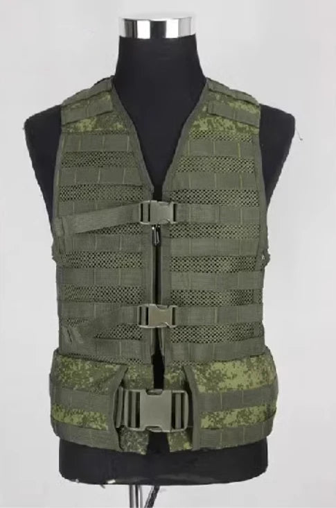 Gilet tactique chest rig de style 6SH117 en polyester 1000D
