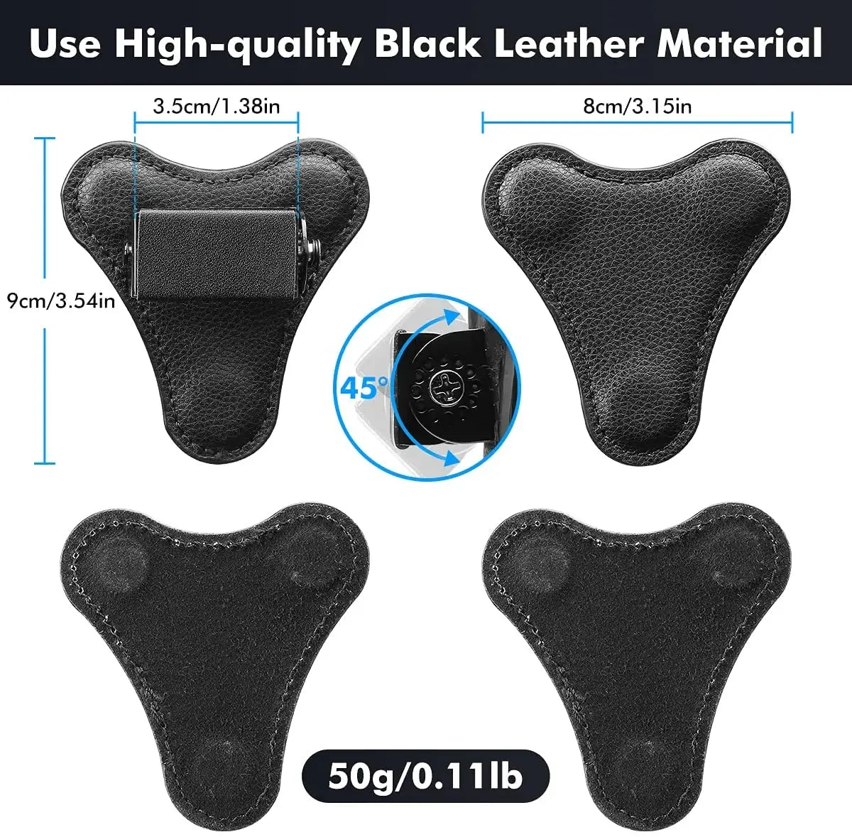 Support Magnétique pour Caméra Corporale BOBLOV – Clip à Suction Magnétique Universel avec 6 Aimants Puissants, Convient à Tous les Modèles de Caméras Corporelles KJ21 N9 - BLACKBEARD OUTDOOR INDUSTRIES