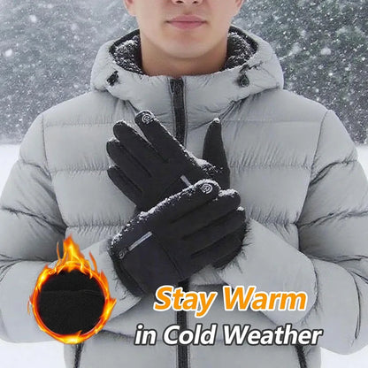Gants Hiver Chauds GTUBIKE – Vélo Ski Randonnée Tactile Imperméable