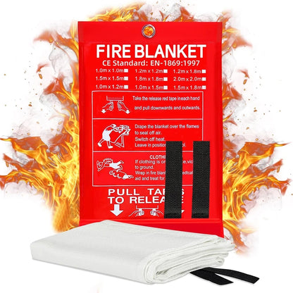 Couverture anti-feu en fibre de verre, 3 formats
