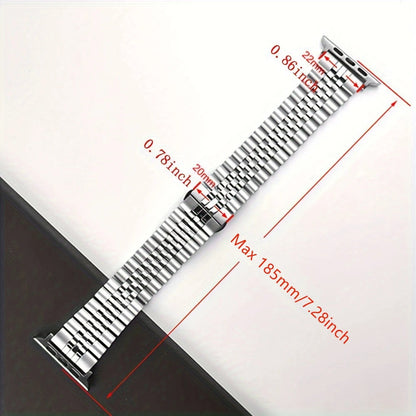 Bracelet en Acier Inoxydable pour Apple Watch – Bandes Métalliques pour iWatch Ultra / Series 10/9/8/7/6/5/4/3/SE BLACKBEARD OUTDOOR INDUSTRIES