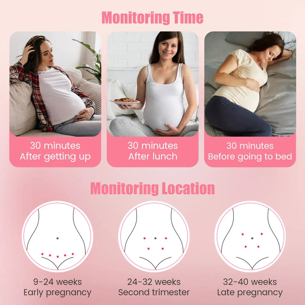 🎧 Doppler Fœtal 3 MHz – Détecteur de Battements de Cœur pour Bébé Ma boutique